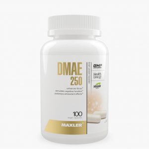 An image of the DMAE 250 bottle on a white background.