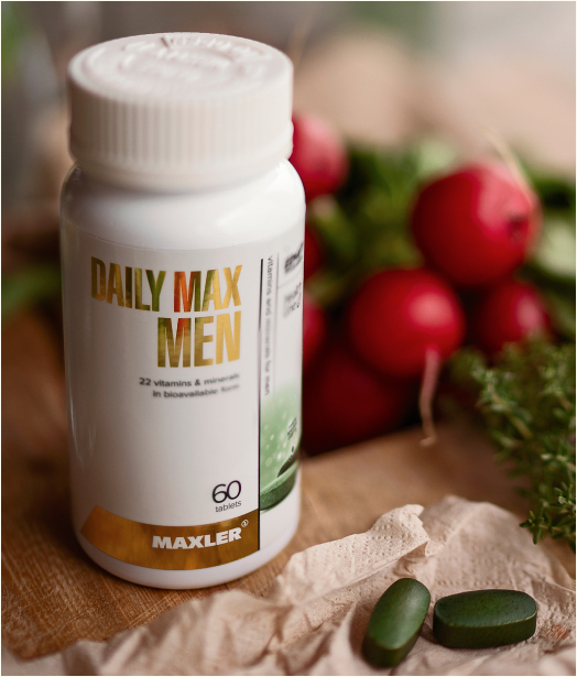 Daily Max Men tabs bottle