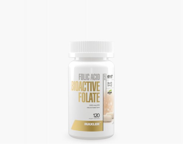 Folic Acid Bioactive Folate bottle