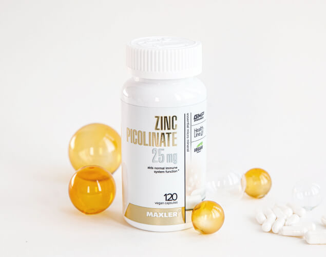 Zinc Picolinate 25mg bottle