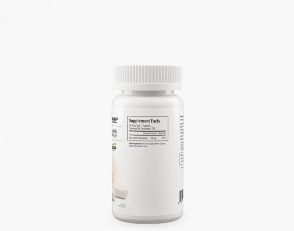 Zinc Picolinate 25mg bottle_back